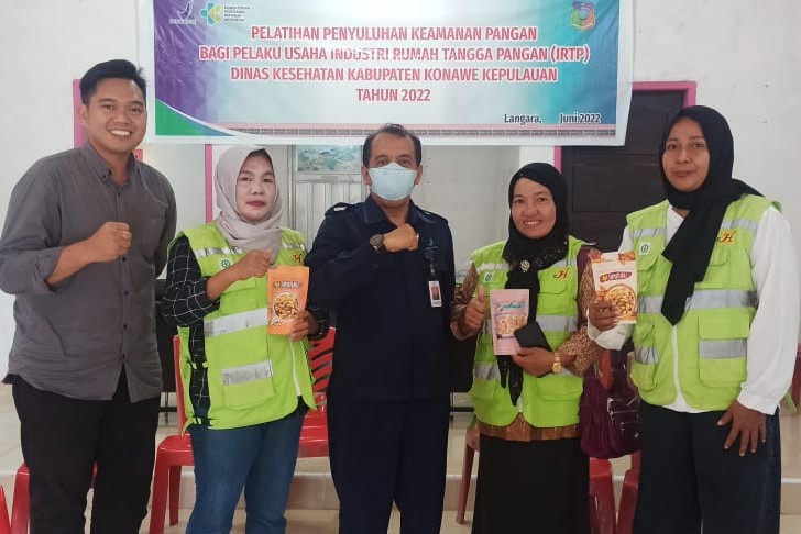 Pelatihan peningkatan produk UMKM Binaan PT GKP di Kabupaten Konawe Kepulauan